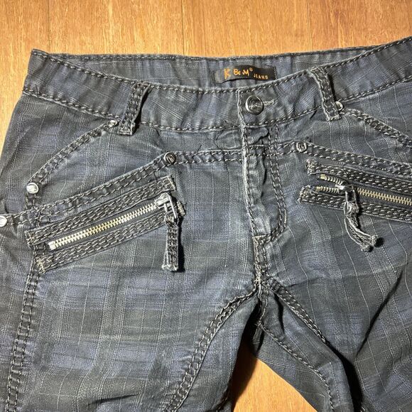 K&M Kosmo Lupo Mens Jeans Clubwear Denim black 32 - Picture 3 of 10